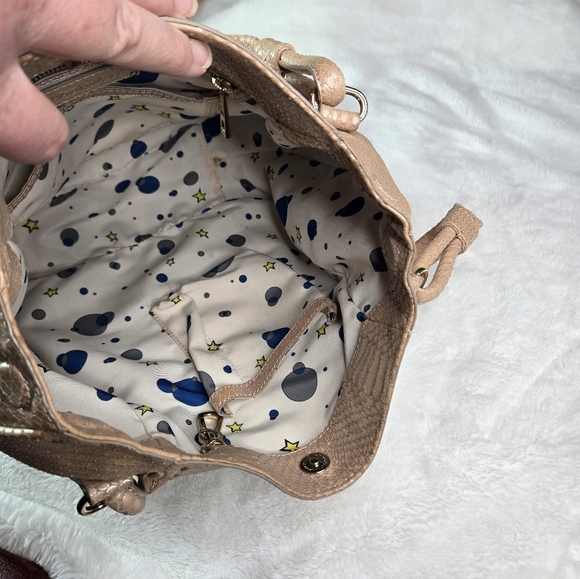 Tre Vero Limited Edition Metallic Leather Python Bag - Picture 8 of 16